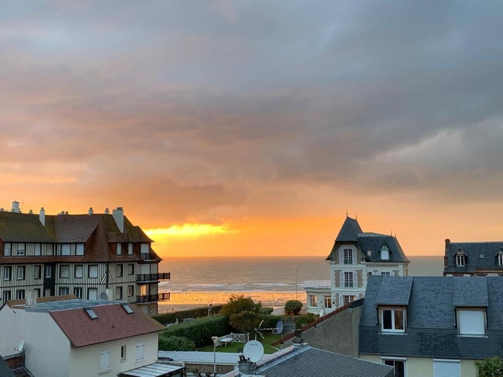 Bel Appartement 3Mns De La Plage, Belle Vue Mer ! Blonville-sur-Mer Eksteriør billede